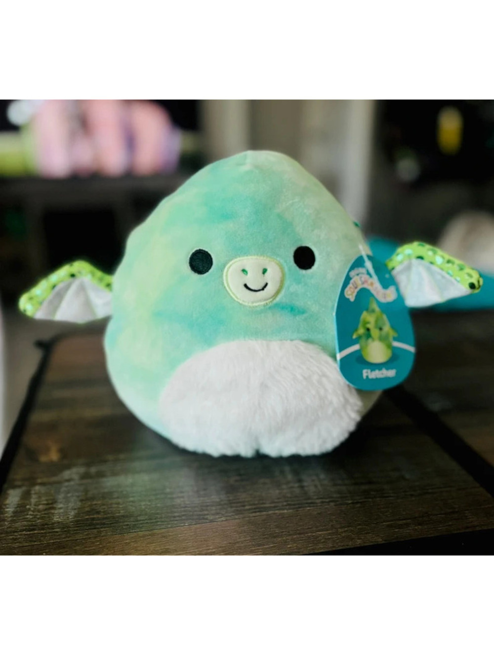 7.5 in. NWT Squishmallow “Fletcher” the pterodactyl